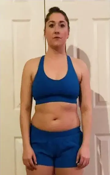 woman before using Inflami product